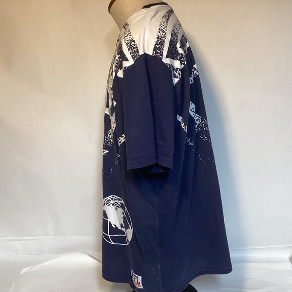 Dallas Cowboys NFL Staple Doomsday defense all over print Mens T-shirt size 2XL - Picture 5 of 9